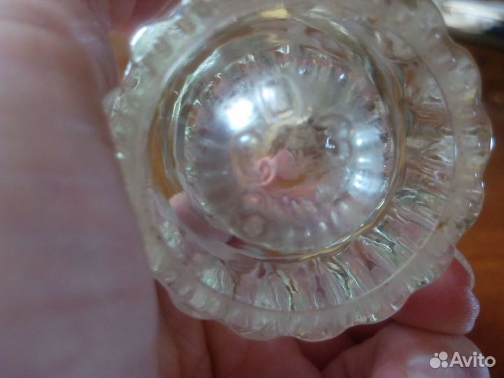 Граненые стопки (рюмки) с рисунком двух видов СССР