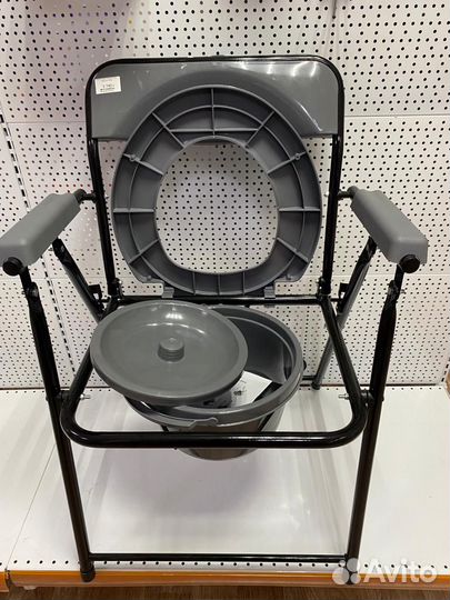 Кресло Туалет Складное для Пожилых и Инвалидов