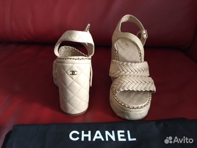 Chanel Туфли босоножки 35,5 размер