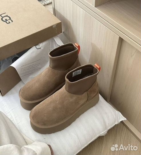 Угги UGG Classic Mini Dipper Chestnut