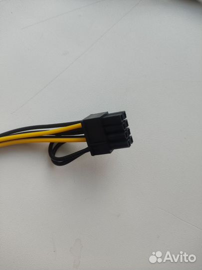 Переходник питания SATA 15 pin на EPS 8 pin