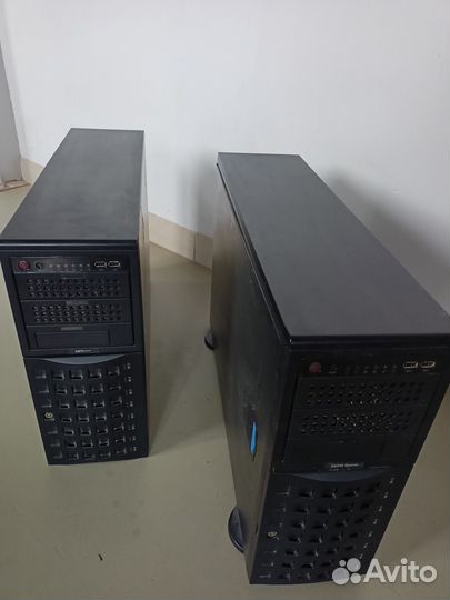 Сервер Supermicro 2xE5-2620/32GB/2SSD960GB Ent
