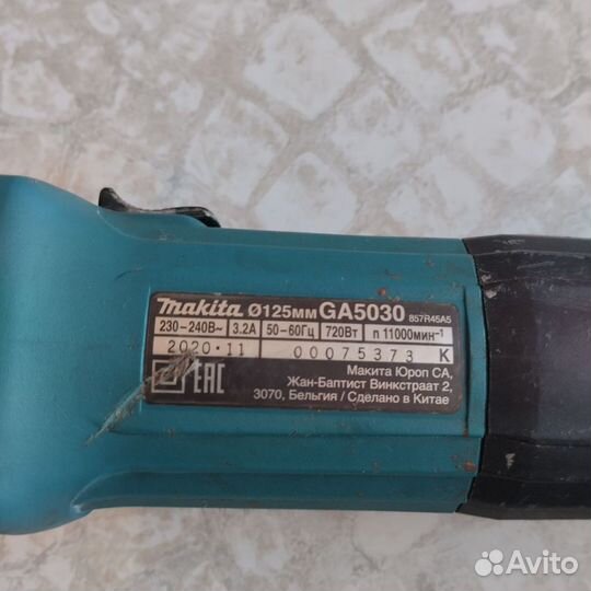 Болгарка makita ga5030