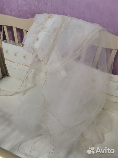 Бортики балдахин постельное белье одеяло подушка