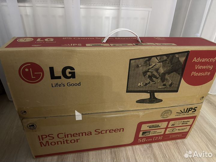 IPS Монитор LG full hd 23 дюйма 1080p