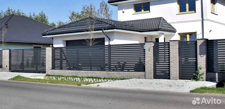 Заборы ранчо металлический