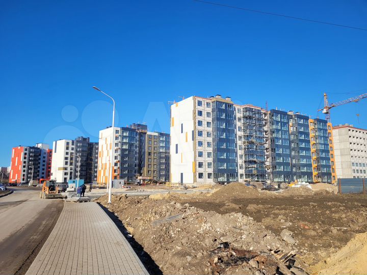 1-к. квартира, 48,2 м², 1/8 эт.