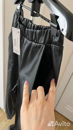 Новые брюки кожаные экокожа 56-58