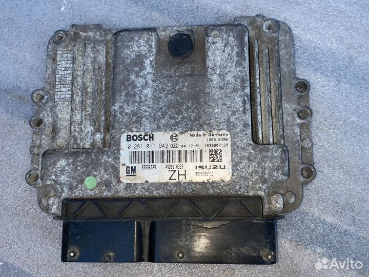 Эбу двс Мозги на Opel Astra h 2004г