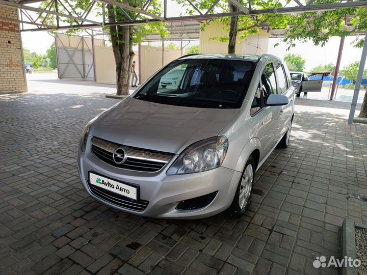 Opel Zafira 1.8 МТ, 2012, 188 000 км