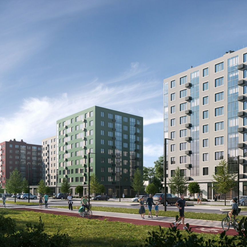 2-к. квартира, 48,5 м², 12/13 эт.