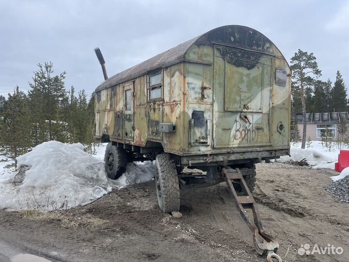 Вагончик бытовка на колесах б/у