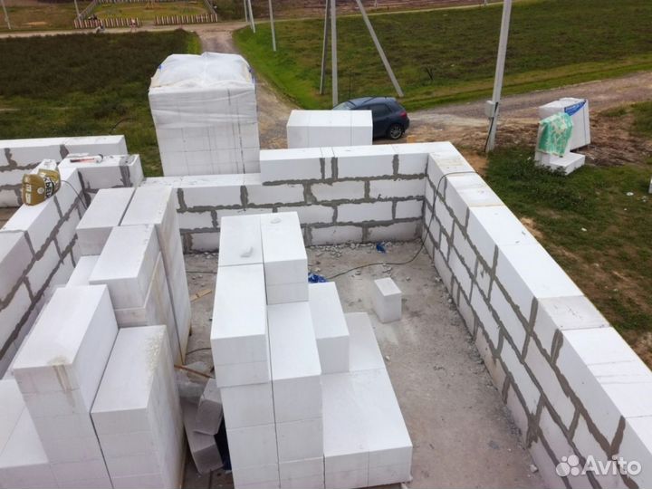 Блок газобетонный оплата по факту от производителя