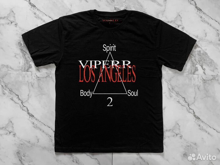 Новые футболки Viperr Los Angeles Viperr S/M/L/XL