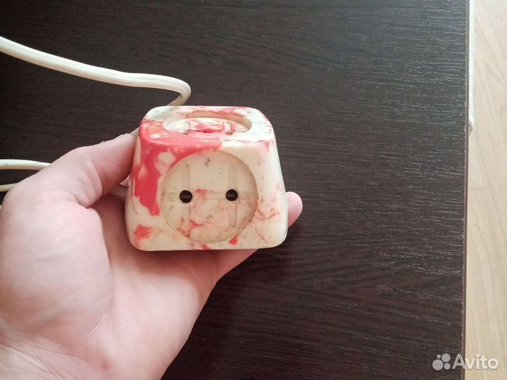 Тройник для розетки СССР