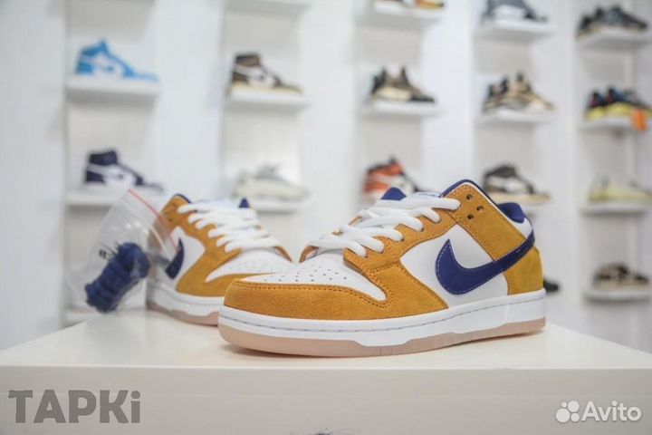 Nike Sb Dunk Low Pro Laser Ora кроссовки