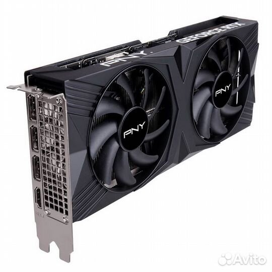 Видеокарта PNY RTX4070 12GB verto Dual Fan dlss 3