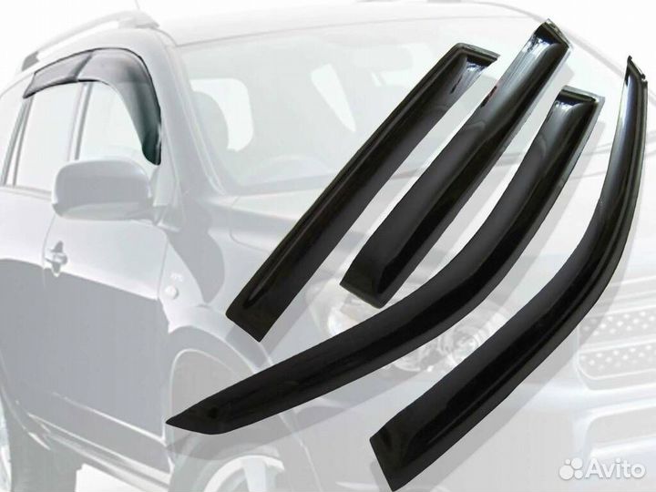 Ветровики subaru impreza 2007-2011г