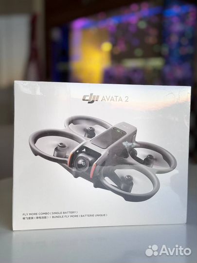 Dji avata 2 fly more combo (1 аккумулятор)