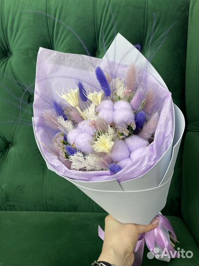 Сухоцветы букет