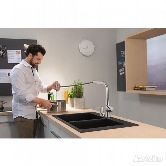 Кухон. смеситель Hansgrohe Talis Select (73867000)