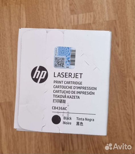 Картридж для принтера HP CB436AC