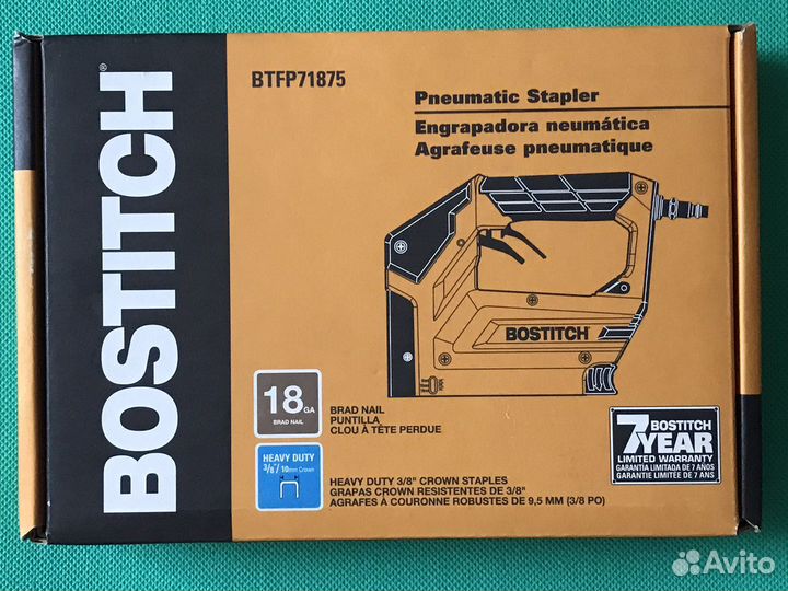 Степлеры DeWalt, Bostitch, Milwaukee