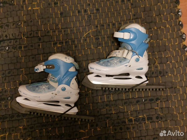 Коньки зимние детские. Комплект