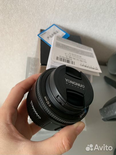 Обьектив Yongnuo AF 50mm f/1.8