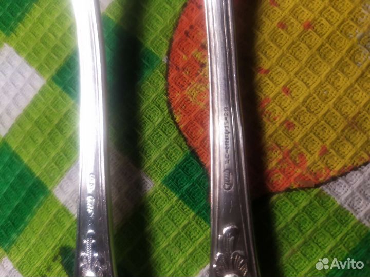 Мельхиор. Вилки, ложки, стопки