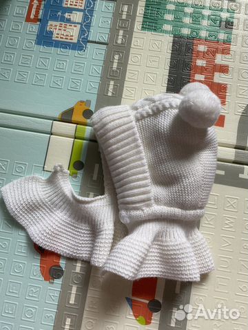 Детская зимняя шапка Журавлик