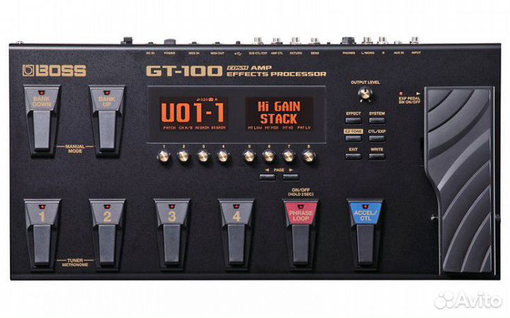 Boss GT-100 - процессор эффектов для электрогитар