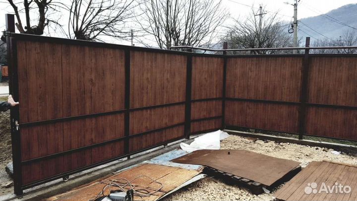 Заборы,навесы