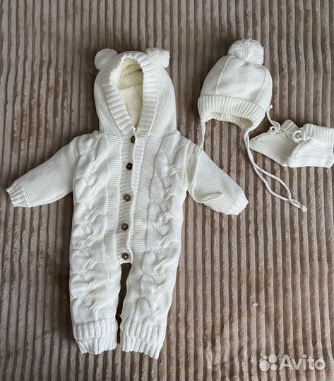 Комбинезон для новорожденного зима