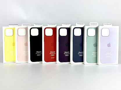 Чехол iPhone 14 Силиконовый MagSafe