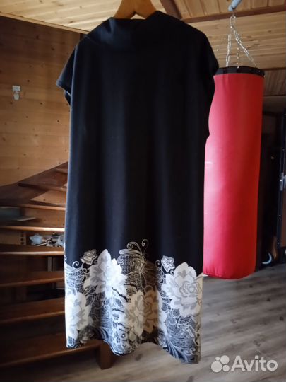 Платье сарафан из плотной шерстяной ткани