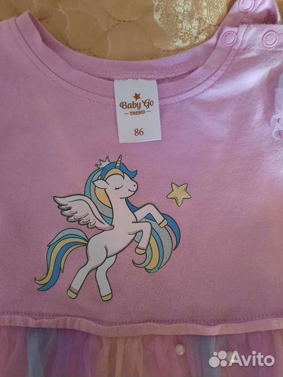 Платье для девочки 86