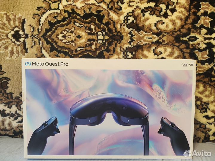 VR-шлем Oculus quest PRO 256gb + аксессуары + чек