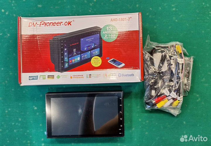 Магнитола 2 din android 7 дюймов pioneer android