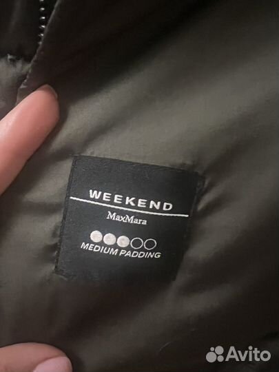 Пуховик max mara weekend