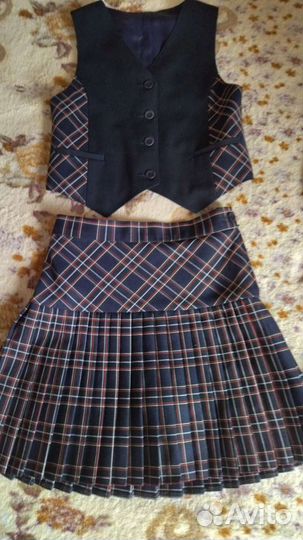 Школьная форма для девочки 122 128 пакетом