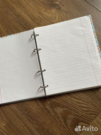 Тетрадь на кольцах a4