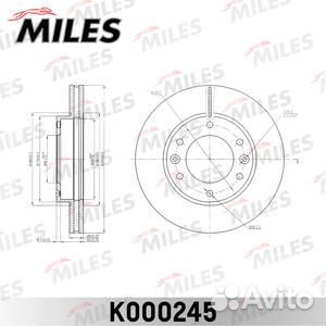 Диск тормозной KIA carnival 06- передний вент.D 30