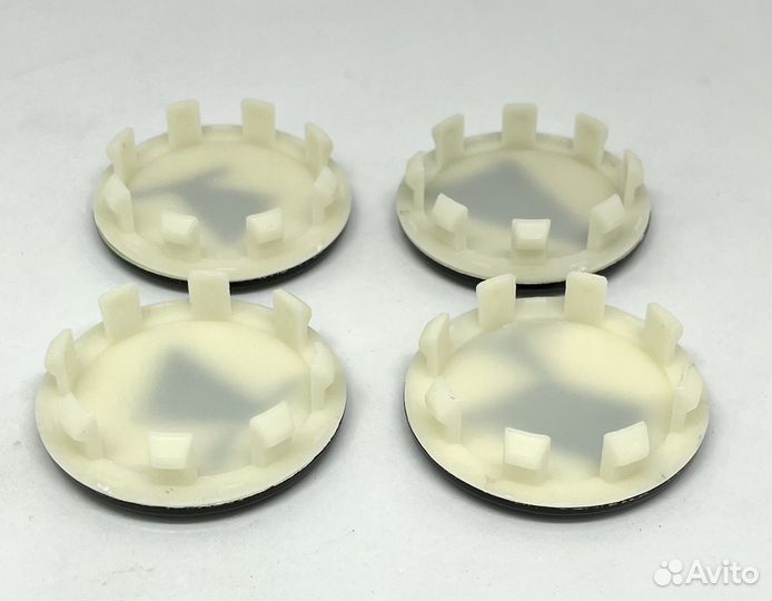 Колпачки заглушки на литые диски Kia 58мм черный