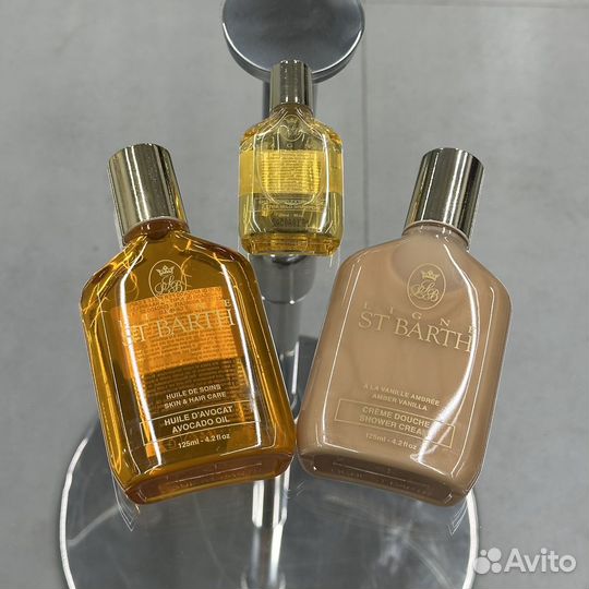Ligne St Barth набор масло,шампунь,крем для душа