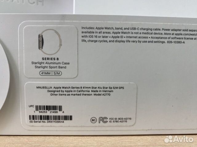 Apple Watch Series 8 41mm Гарантия 1 год