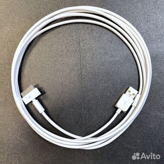 Шнур Apple 30-pin 2м Оригинальный Новый (Демо)