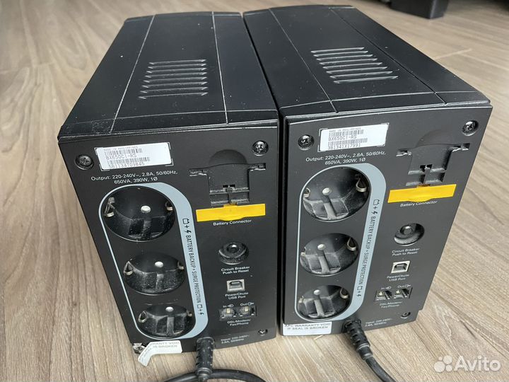Ибп APC BX650CI-RS + без акб