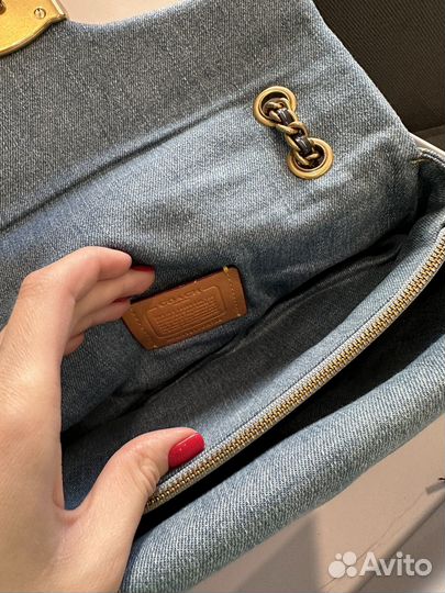 Сумка coach кроссбоди