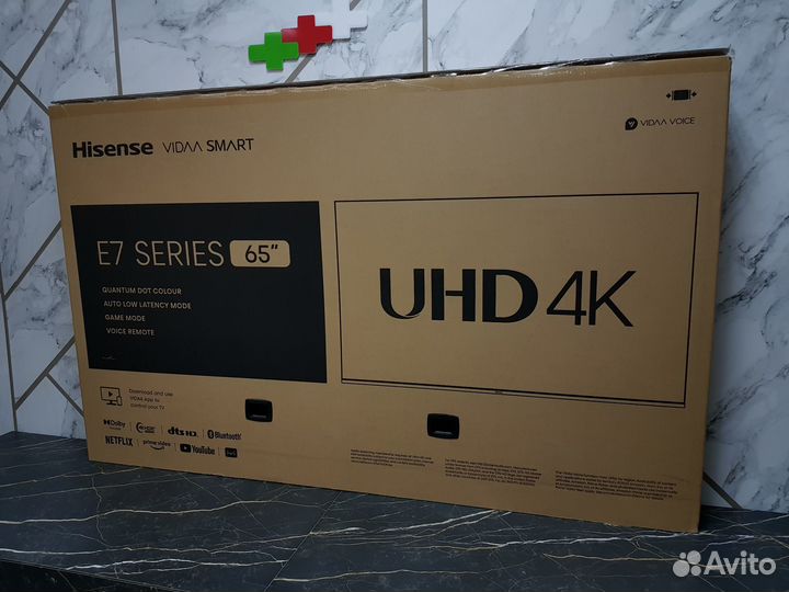 Смарт Тв LED Hisense 65E7KQ Qled 4K